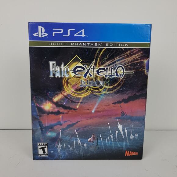 Fate/Extella The Umbral Star Noble Phantasm Edition PS4 Game With Cards In Box - Picture 1 of 9